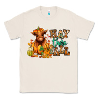 Natural Hay there Fall pumpkin heifer Classic Tee - RanaPortraitStore
