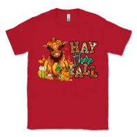 Red Hay there Fall pumpkin heifer Classic Tee - RanaPortraitStore
