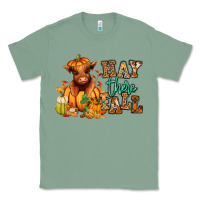 Sage Hay there Fall pumpkin heifer Classic Tee - RanaPortraitStore