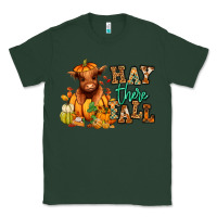 Sports Green Hay there Fall pumpkin heifer Classic Tee - RanaPortraitStore