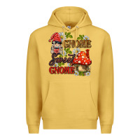Antique Gold gnome sweet gnome Premium Hoodie - BarkalooDesign