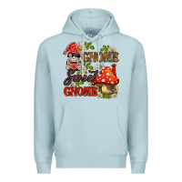 Blue Mist gnome sweet gnome Premium Hoodie - BarkalooDesign
