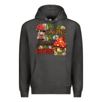 Charcoal Heather gnome sweet gnome Premium Hoodie - BarkalooDesign