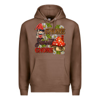 Chestnut gnome sweet gnome Premium Hoodie - BarkalooDesign