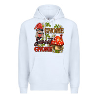 White gnome sweet gnome Premium Hoodie - BarkalooDesign