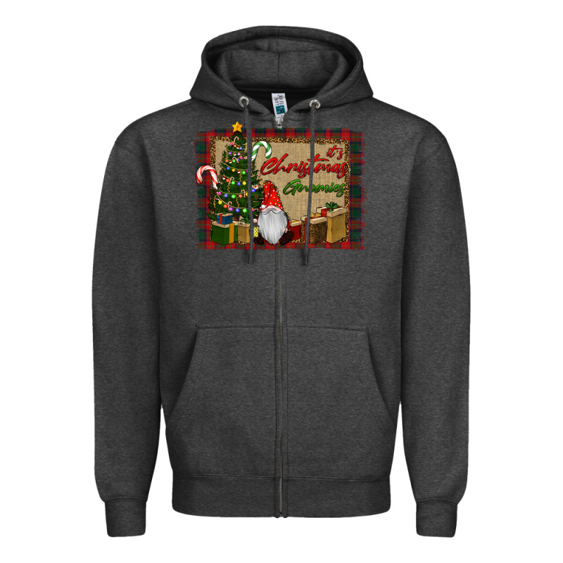 It's Christmas Gnomes Zipper Hoodie by RanaPortraitStore | Teevron