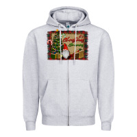Heather Grey It's Christmas Gnomes Zipper Hoodie - RanaPortraitStore