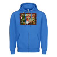 True Royal It's Christmas Gnomes Zipper Hoodie - RanaPortraitStore