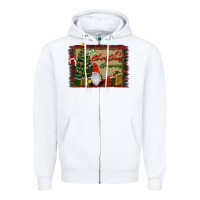 White It's Christmas Gnomes Zipper Hoodie - RanaPortraitStore