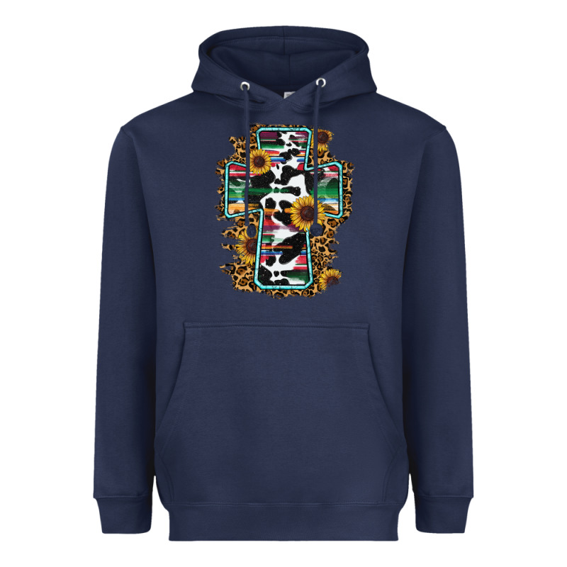 Western Cross Heavyweight Hoodie by RanaPortraitStore | Teevron