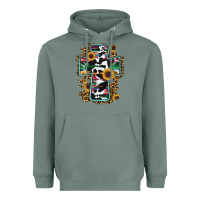 Sage western cross Heavyweight Hoodie - RanaPortraitStore