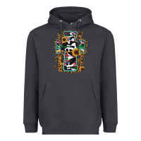 Smoke western cross Heavyweight Hoodie - RanaPortraitStore