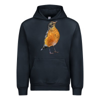 Navy American Robin Bird Urban Hoodie - LillyAllenDesigns