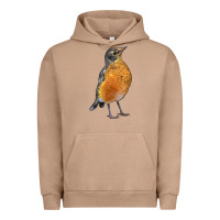 Pigment Burro American Robin Bird Urban Hoodie - LillyAllenDesigns