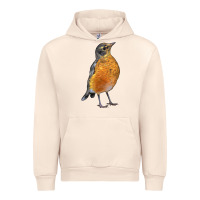 Sandshell American Robin Bird Urban Hoodie - LillyAllenDesigns