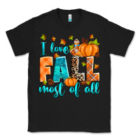 Black I love Fall most of all Classic Tee - RanaPortraitStore