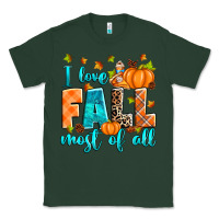 Sports Green I love Fall most of all Classic Tee - RanaPortraitStore