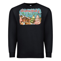 Black christmas break and tree cakes Premium Sweatshirt - FaDigitalArtStudio