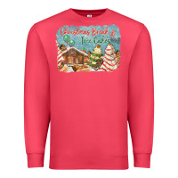Cardinal christmas break and tree cakes Premium Sweatshirt - FaDigitalArtStudio