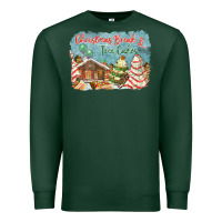 Sports Green christmas break and tree cakes Premium Sweatshirt - FaDigitalArtStudio