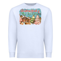 White christmas break and tree cakes Premium Sweatshirt - FaDigitalArtStudio