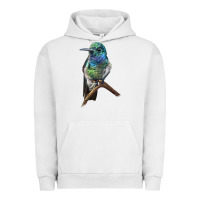 Pigment Lunar Rock Ruby Throcuted Hummingbird Urban Hoodie - LillyAllenDesigns