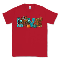 Red Love Thanksgivings Turkey Classic Tee - RanaPortraitStore
