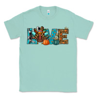 Seafoam Love Thanksgivings Turkey Classic Tee - RanaPortraitStore