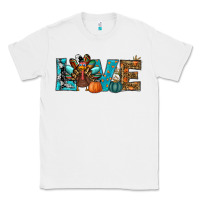 White Love Thanksgivings Turkey Classic Tee - RanaPortraitStore