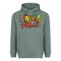 Sage love softball Heavyweight Hoodie - Zillion Design Studio