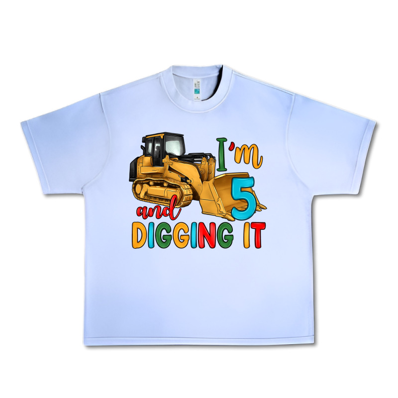 I'm 5 And Digging It Urban Heavy Tee by Artiststas | Teevron