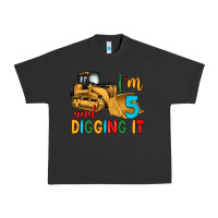 Pigment Black i'm 5 and digging it Urban Heavy Tee - Artiststas