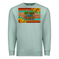 Seafoam sweet and sassy juneteenth skinny metal can holder Premium Sweatshirt - HRA Design Shop