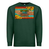 Sports Green sweet and sassy juneteenth skinny metal can holder Premium Sweatshirt - HRA Design Shop