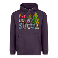 Plum not today succa Heavyweight Hoodie - Zillion Design Studio