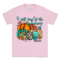 Bubblegum Pink I will sing of the goodness of God Psalm 89:1 Classic Tee - RanaPortraitStore