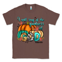 Chestnut I will sing of the goodness of God Psalm 89:1 Classic Tee - RanaPortraitStore