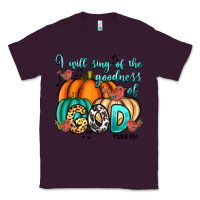 Plum I will sing of the goodness of God Psalm 89:1 Classic Tee - RanaPortraitStore