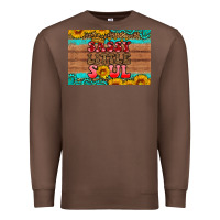 Chestnut sassy little soul  skinny metal can holder Premium Sweatshirt - HRA Design Shop