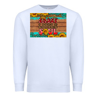 White sassy little soul  skinny metal can holder Premium Sweatshirt - HRA Design Shop