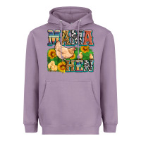 Lavender mama hen Heavyweight Hoodie - Zillion Design Studio