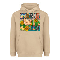 Mushroom mama hen Heavyweight Hoodie - Zillion Design Studio