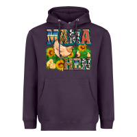 Plum mama hen Heavyweight Hoodie - Zillion Design Studio