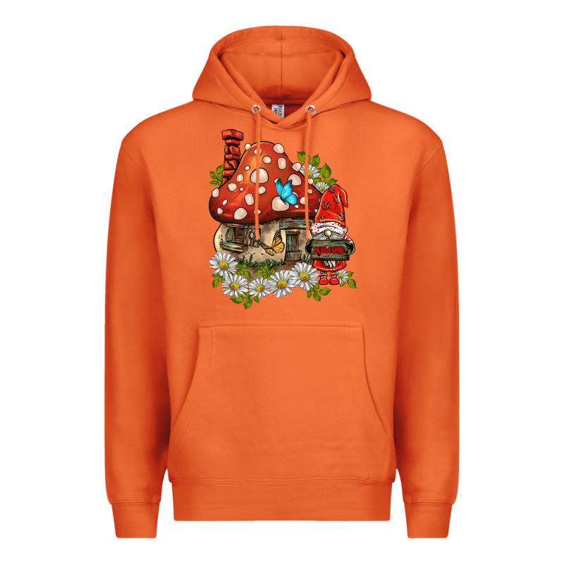 Welcome Gnome Ladybug Premium Hoodie by BarkalooDesign | Teevron