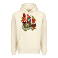 Sandshell welcome gnome ladybug Premium Hoodie - BarkalooDesign