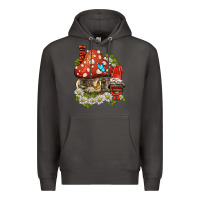 Smoke welcome gnome ladybug Premium Hoodie - BarkalooDesign
