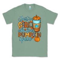 Sage Just a girl who loves pumpkin spice Classic Tee - RanaPortraitStore