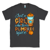 Smoke Just a girl who loves pumpkin spice Classic Tee - RanaPortraitStore