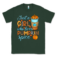 Sports Green Just a girl who loves pumpkin spice Classic Tee - RanaPortraitStore