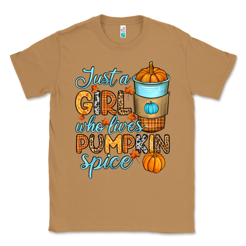 Just A Girl Who Loves Pumpkin Spice Classic Tee by RanaPortraitStore | Teevron